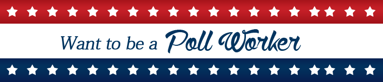Do you want to be a poll worker promotional image