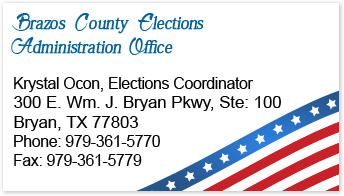 November 5, 2024 General Election: Election Day Vote Centers